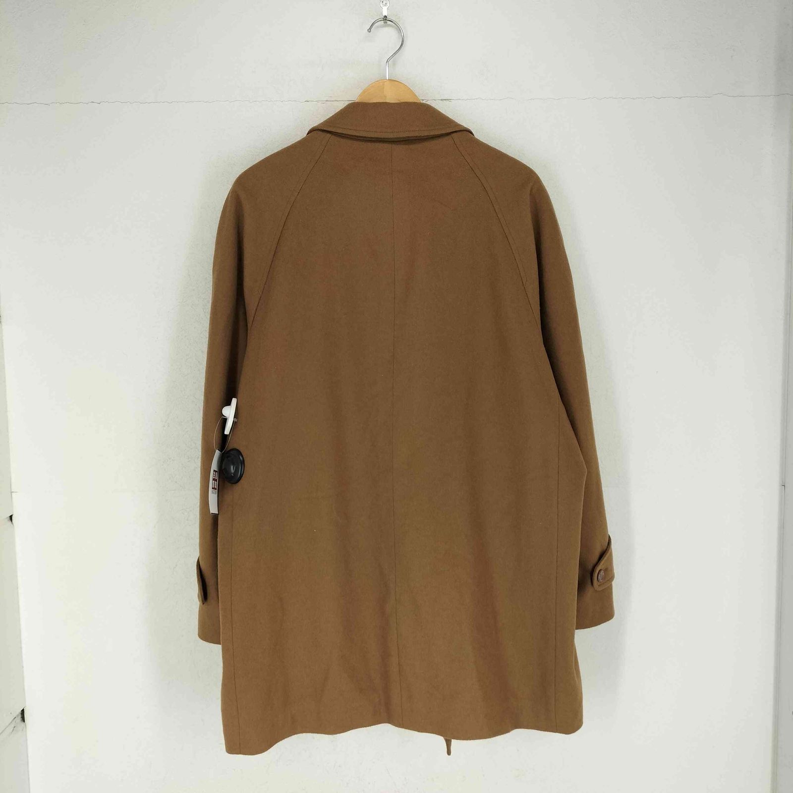 ユーズドフルギ 古着 PURE CASHMERE ダブルチェスターコート メンズ XL