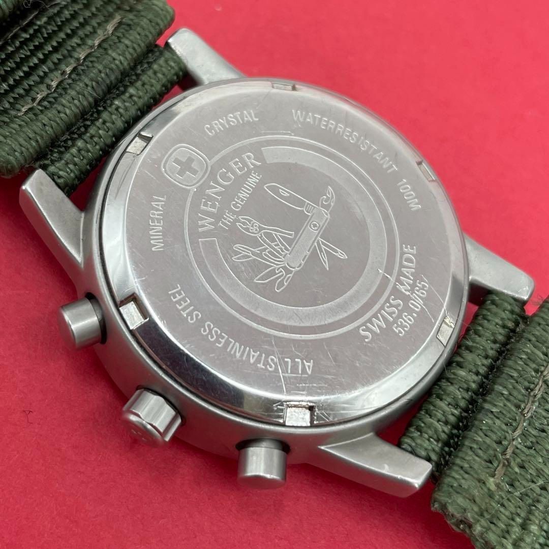 WENGER コマンドクロノグラフ 536.0765 S.A.Kデザイン 青島モデル