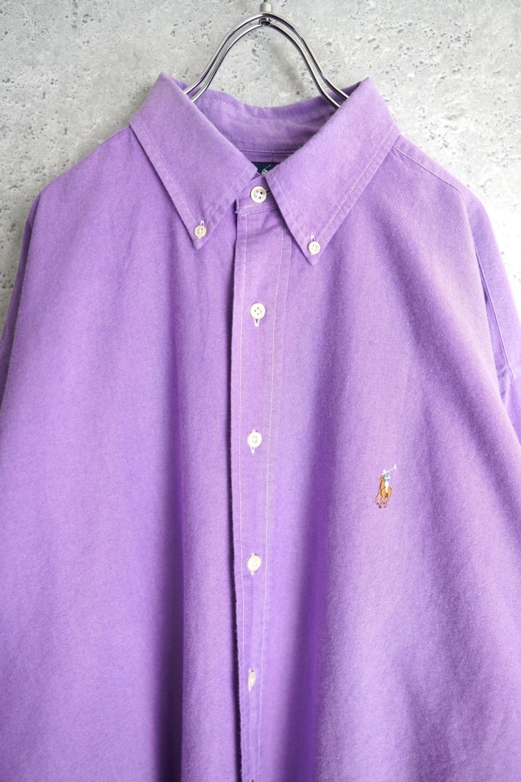 【レアカラー】ラルフローレン BDシャツ 紫