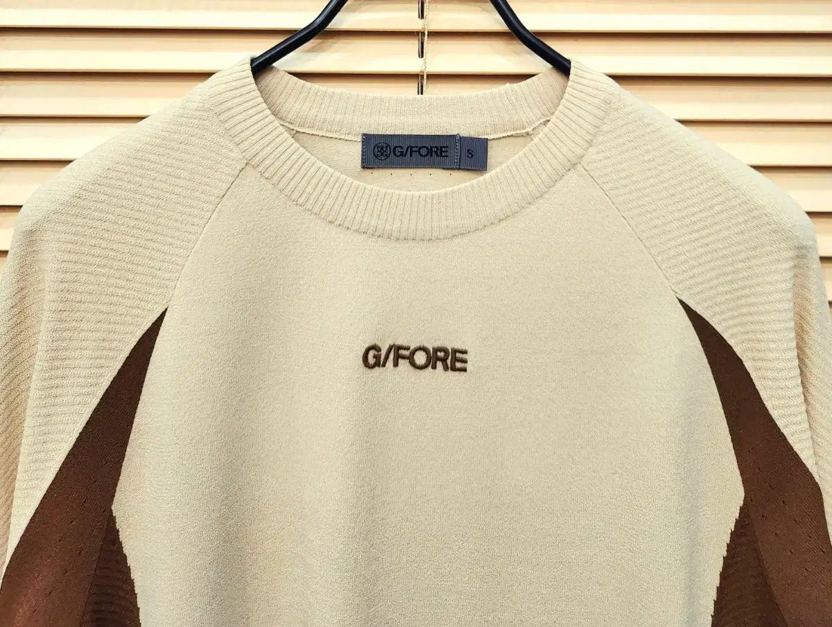 配色スリムニット XS