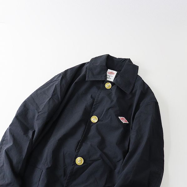 DANTON ダントン NYLON TAFFETA ナイロンタフタコート 34/ブラック系