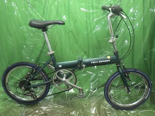 折り畳み自転車 TWINDRAGON 18インチ