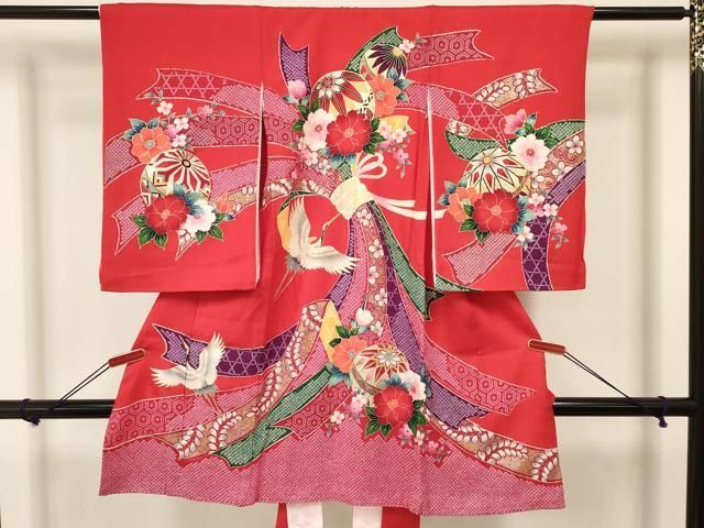 平和屋着物[]アンティーク 大正ロマン お宮参り 女の子 祝着 産着 初着 の