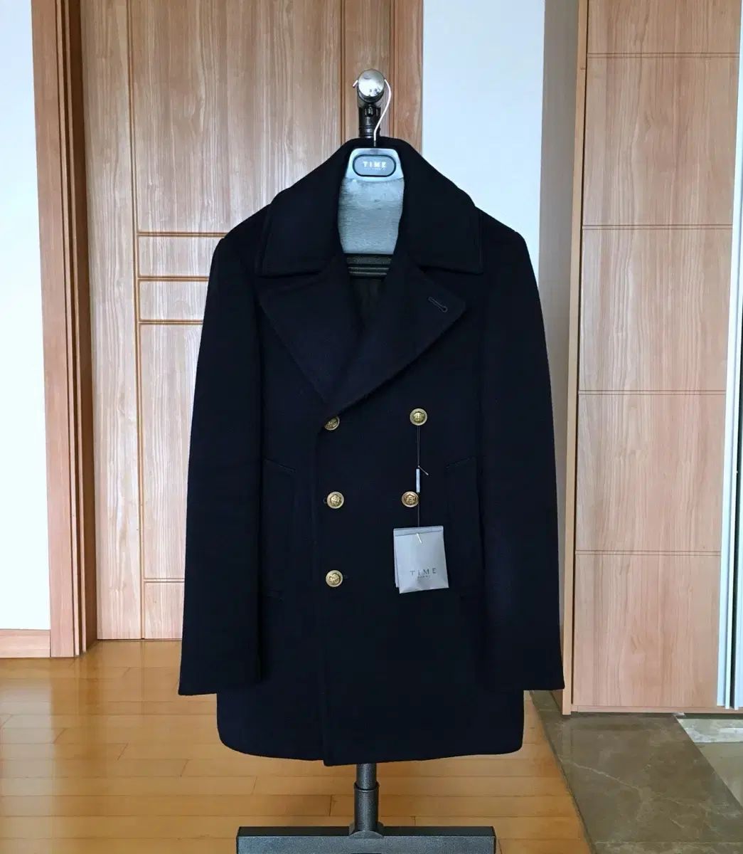 TIME HOMME 타임옴므 탐망5 ピーコート 피코트 ゴールド 금장 ネイビー 네이비 95