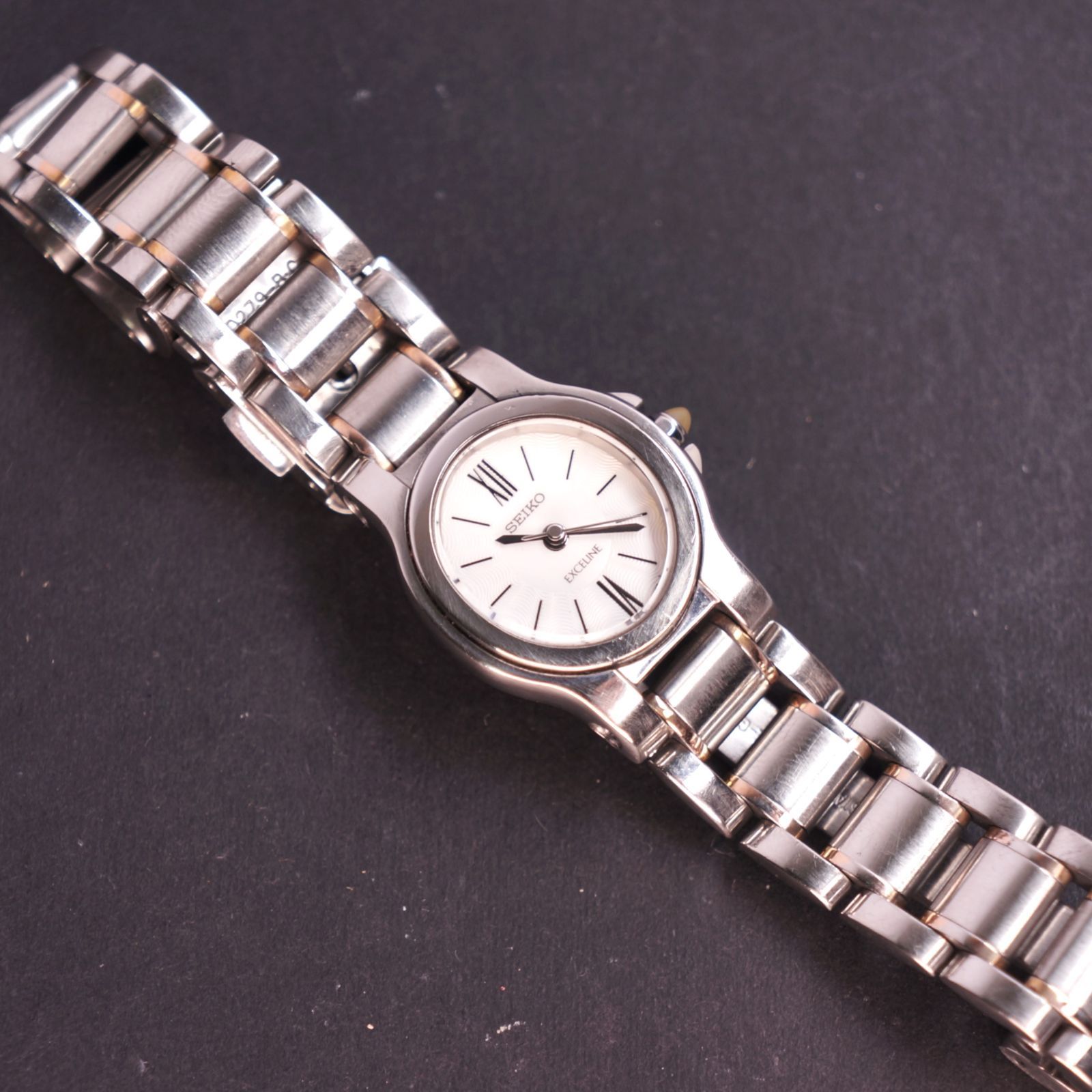 【稼働美品】セイコー　エクセリーヌ　電池交換済 SEIKO - 【稼働美品】セイコー エクセリーヌ 電池交換済の通販