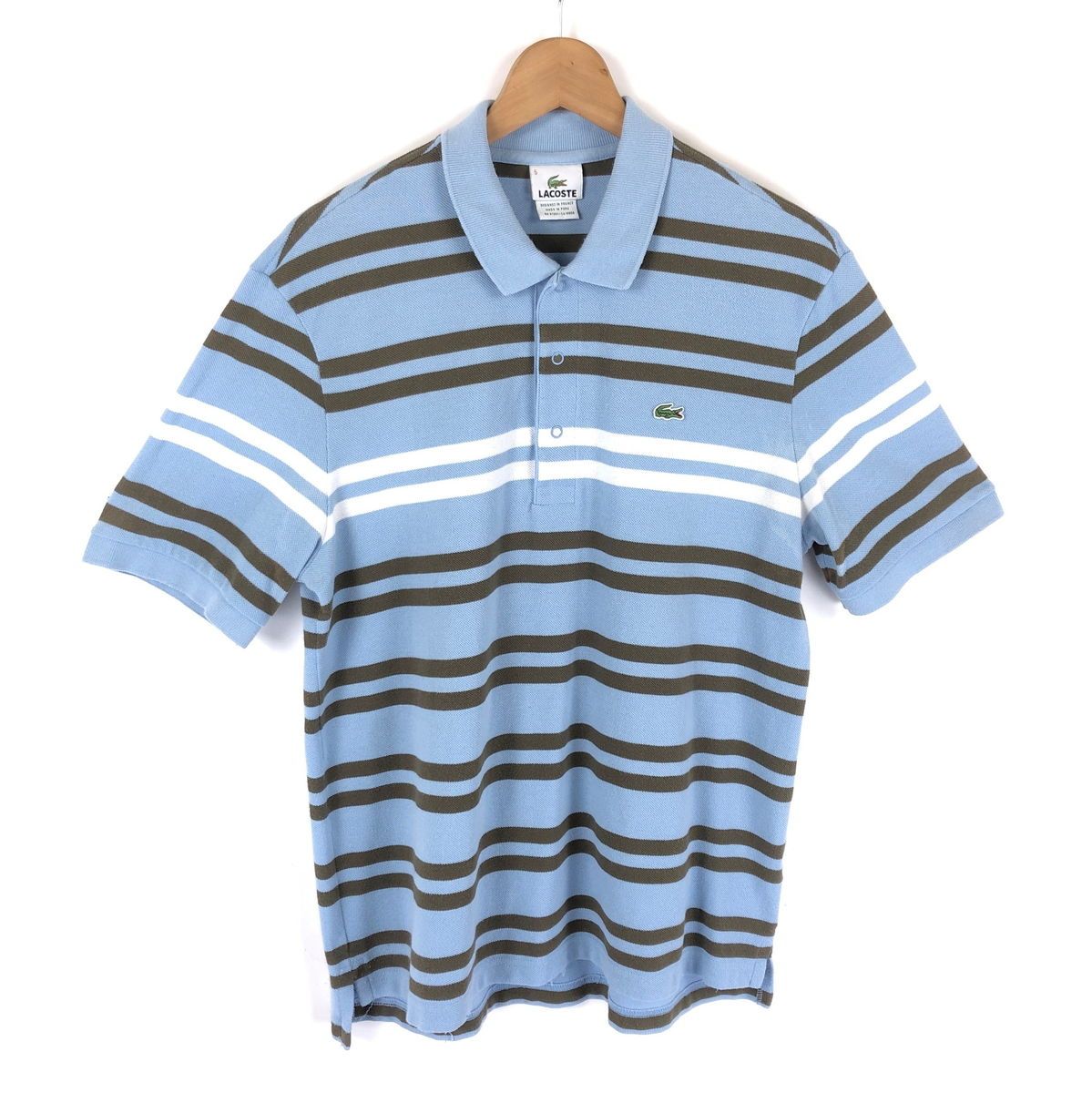 タグ付】クラシック LACOSTE 半袖 ポロシャツ デッドストック