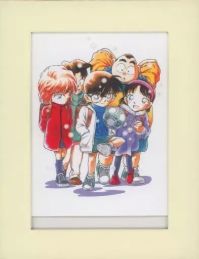 雑貨　少年探偵団 刺繍アート 「名探偵コナン」 週刊少年サンデー 2023年 21号・22+23号・24号・25号 応募者全員サービス 中古】雑貨 少年探偵団 刺繍アート 「名探偵コナン」 週刊少年