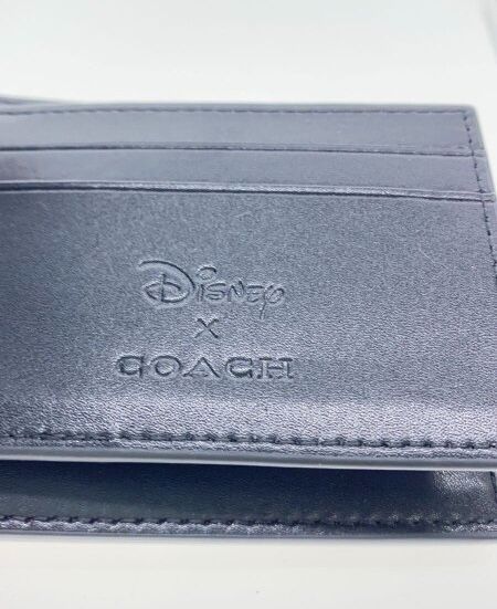 COACH × ディズニー 2つ折り財布 コーチ ミッキーマウス