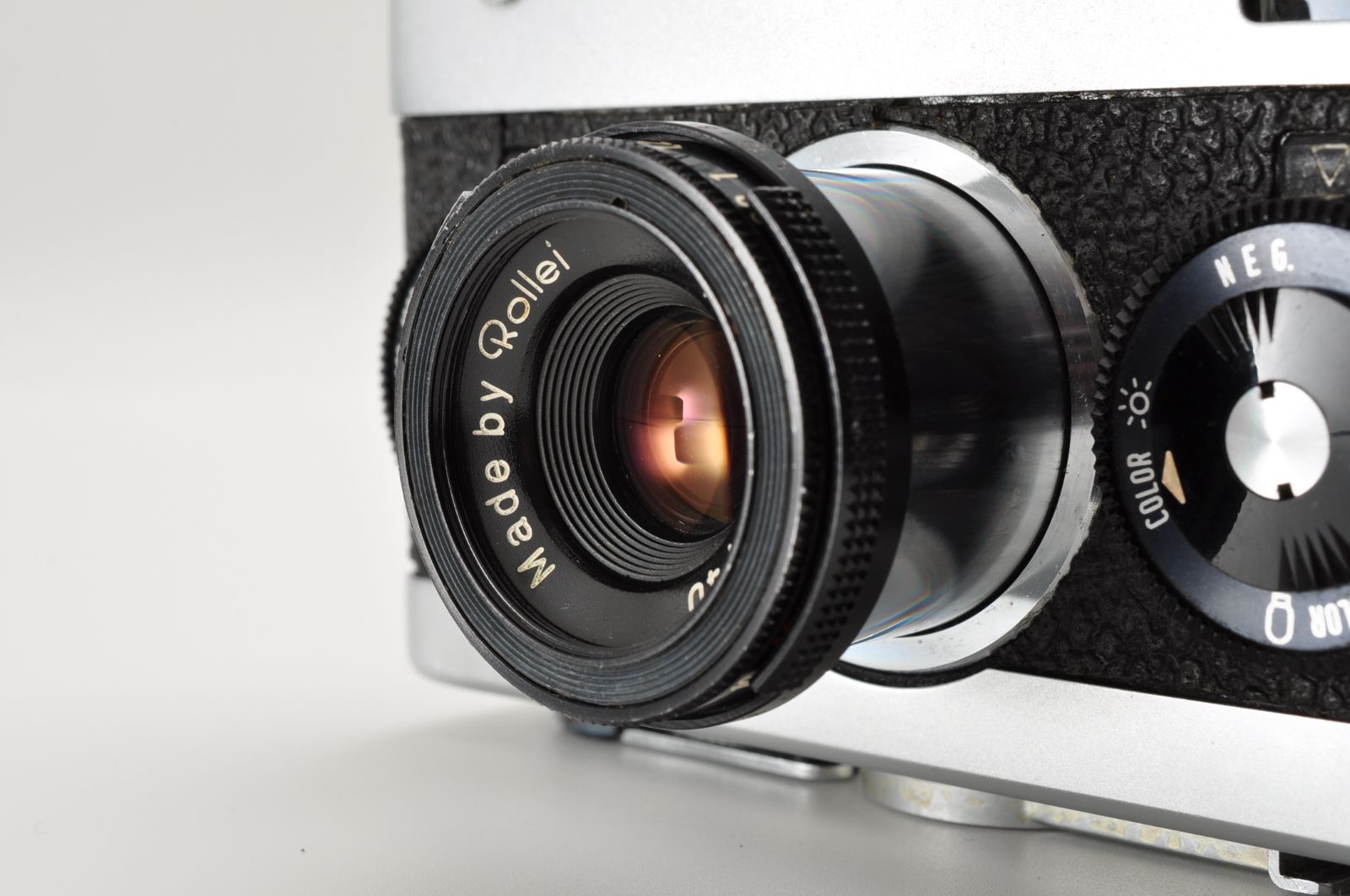 完動品】 ローライ Rollei 35 Tessar 40mm F3.5 シルバー