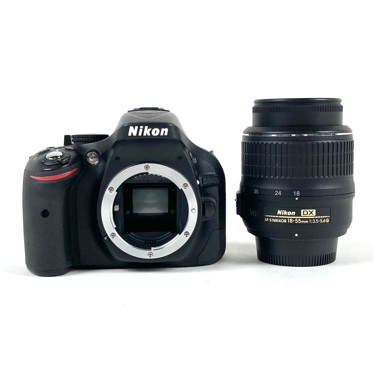 ニコン Nikon D5200 18-55 VR レンズキット ブラック デジタル 一眼レフカメラ