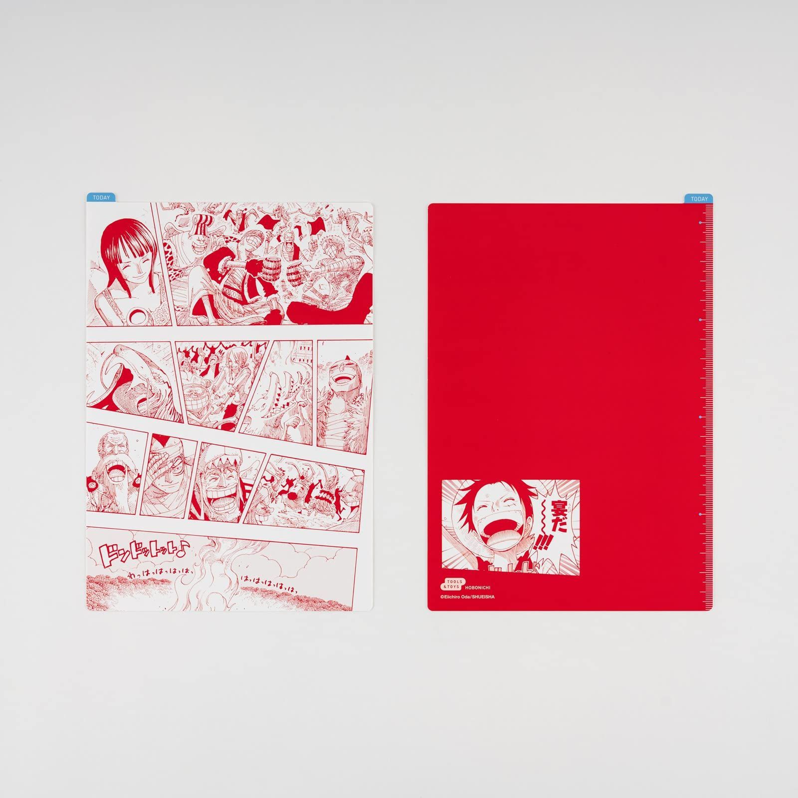 Memories 空島 magazine ほぼ日の下敷き A 用 PIECE ONE レッド ほぼ日