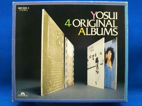 YOSUI 4 ORIGINAL ALBUMS（４枚組）　井上陽水 [CD] Amazon.co.jp: 井上陽水 4 オリジナルアルバムズ CD YOSUI 4