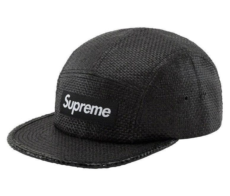 Supreme Raffia Camp Cap シュプリーム ストローキャンプキャップ 帽子