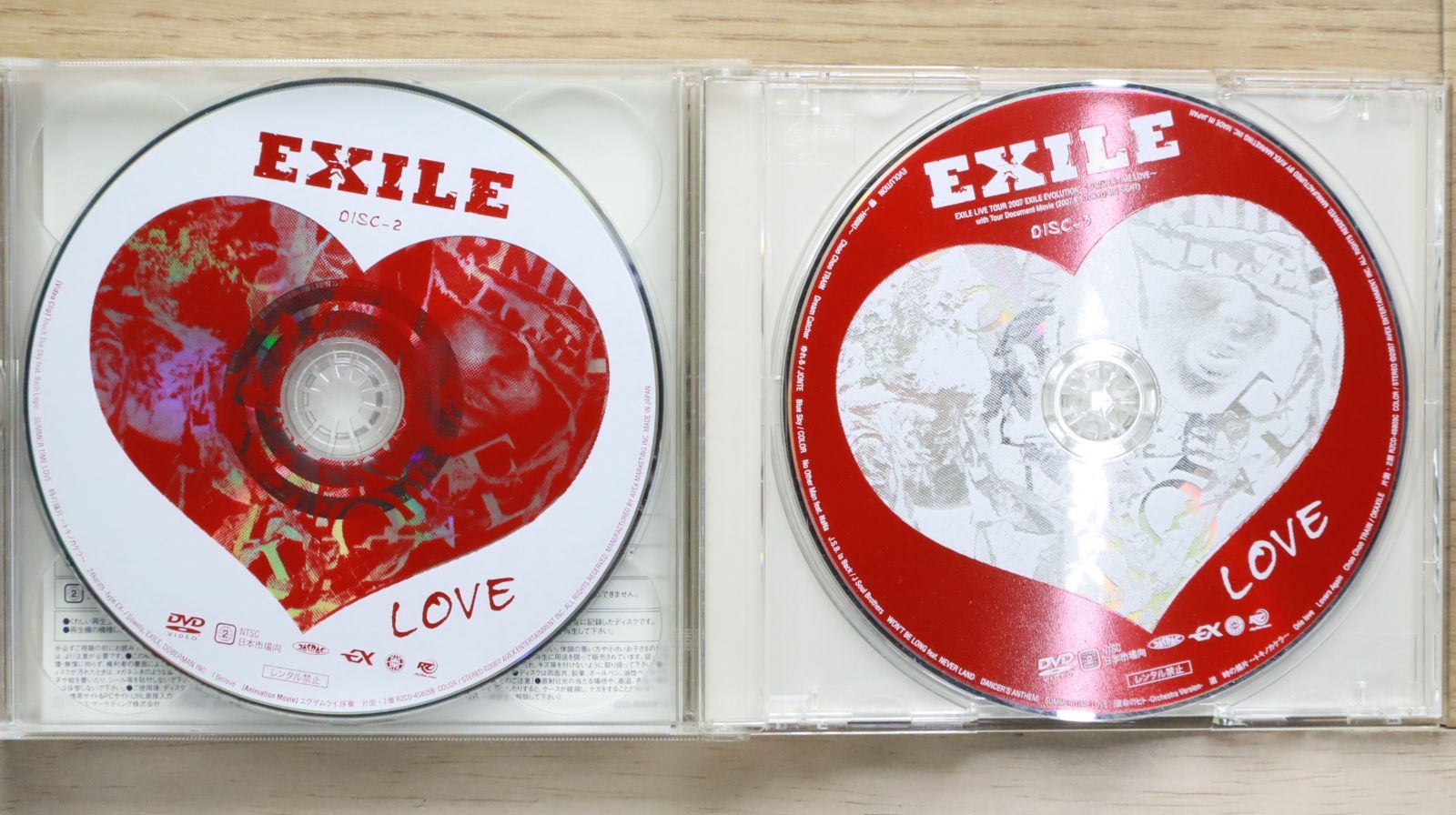 国内盤CD☆エグザイル/EXILE□ EXILE LOVE(2DVD付) 【RZCD45805B