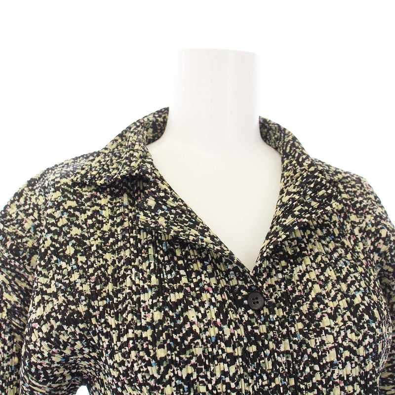 プリーツプリーズ PLEATS PLEASE イッセイミヤケ オープンカラーシャツ