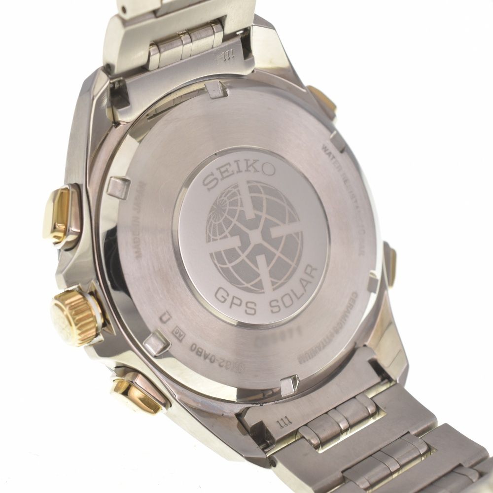 セイコー SEIKO SBXB007 アストロン チタン/セラミック ソーラー GPS