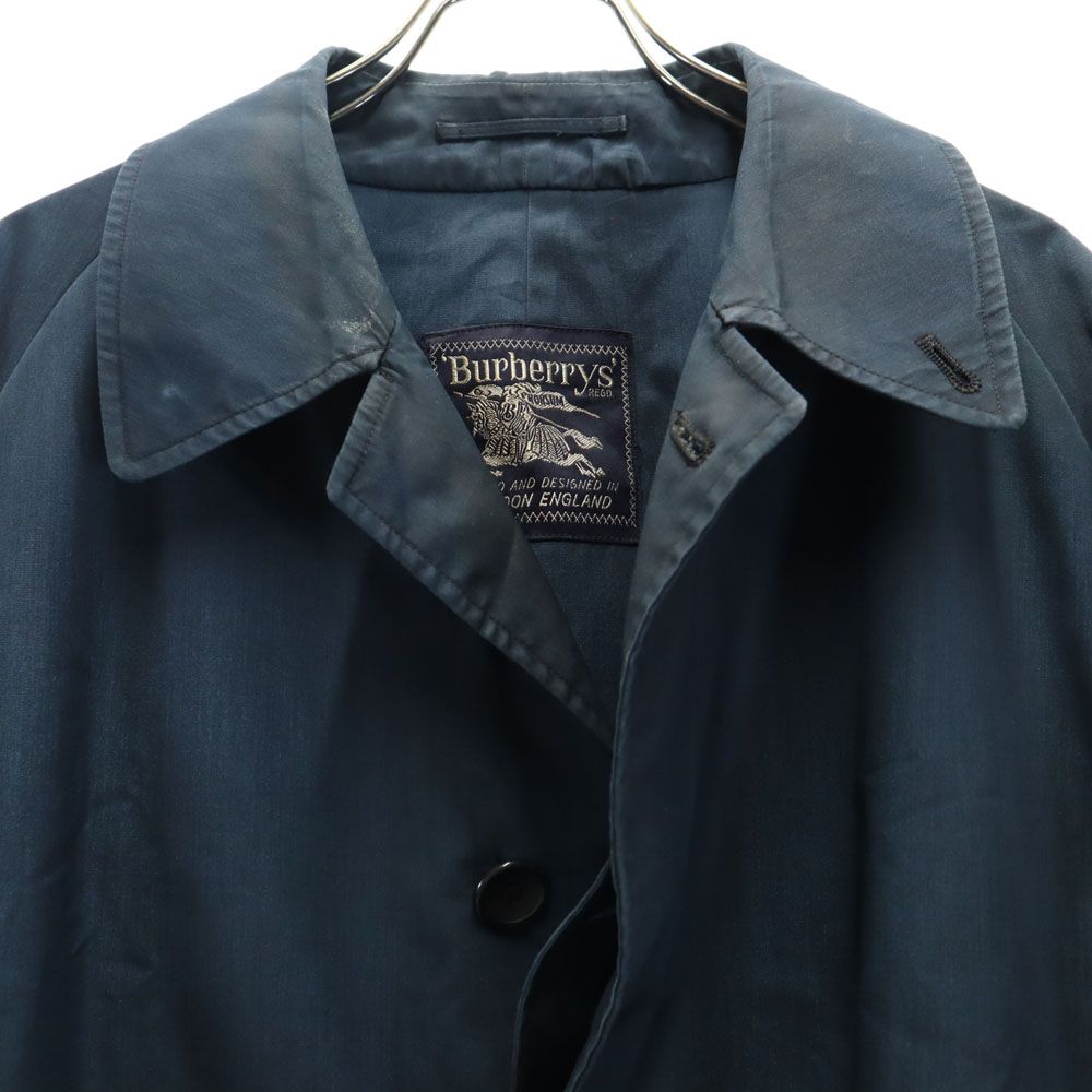 maaasa159 Burberrys ステンカラーコート ネイビー バーバリー コート