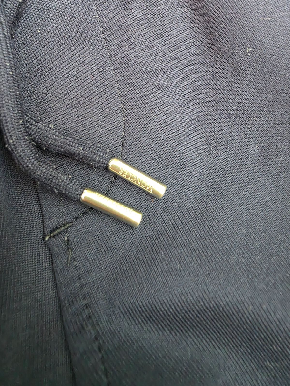  MONCLER モンクレール サイド ロゴライン スウェット ジャージ トラック パンツ PANTALONE メンズ M ネイビー PAWNSHOPRiZ パウンショップリズ ジョガーパンツ スウェットパンツ パンツ