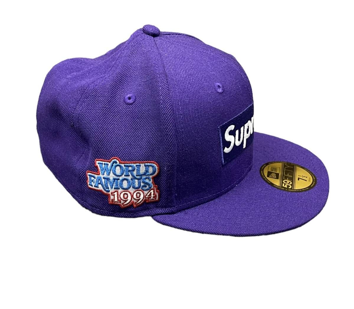 SUPREME 20AW ニューエラキャップ パープル - メルカリ