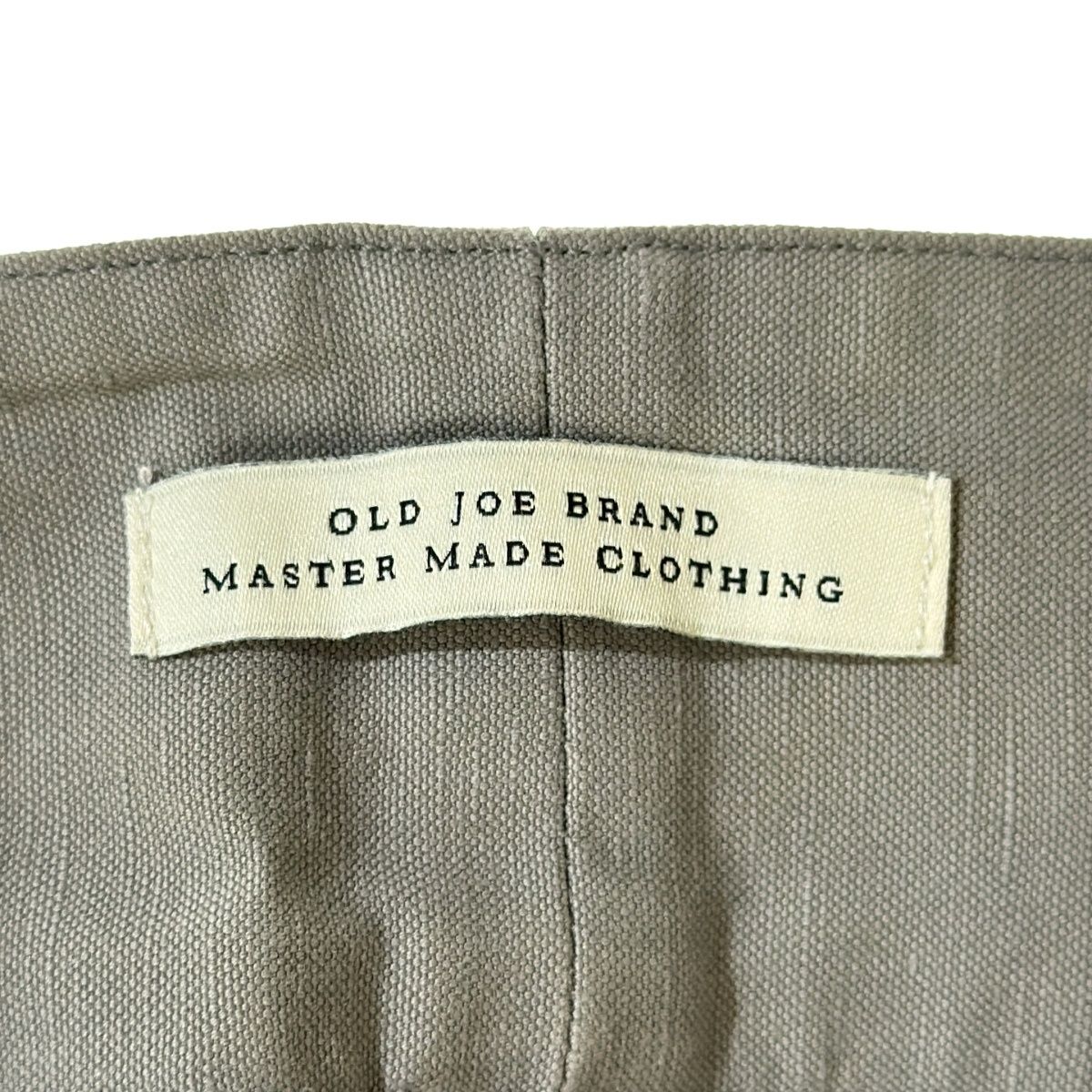 OLD JOE オールドジョー 21SS SIDE BUCKLE GRUKHA TROUSER サイド