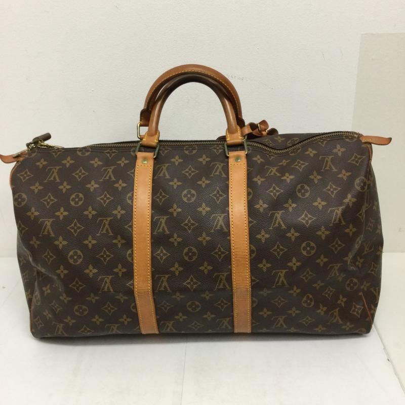 LOUIS VUITTON ルイヴィトン ボストンバッグ LOUIS VUITTON キーポル50 モノグラム PVC ブラウン M41426 VI874