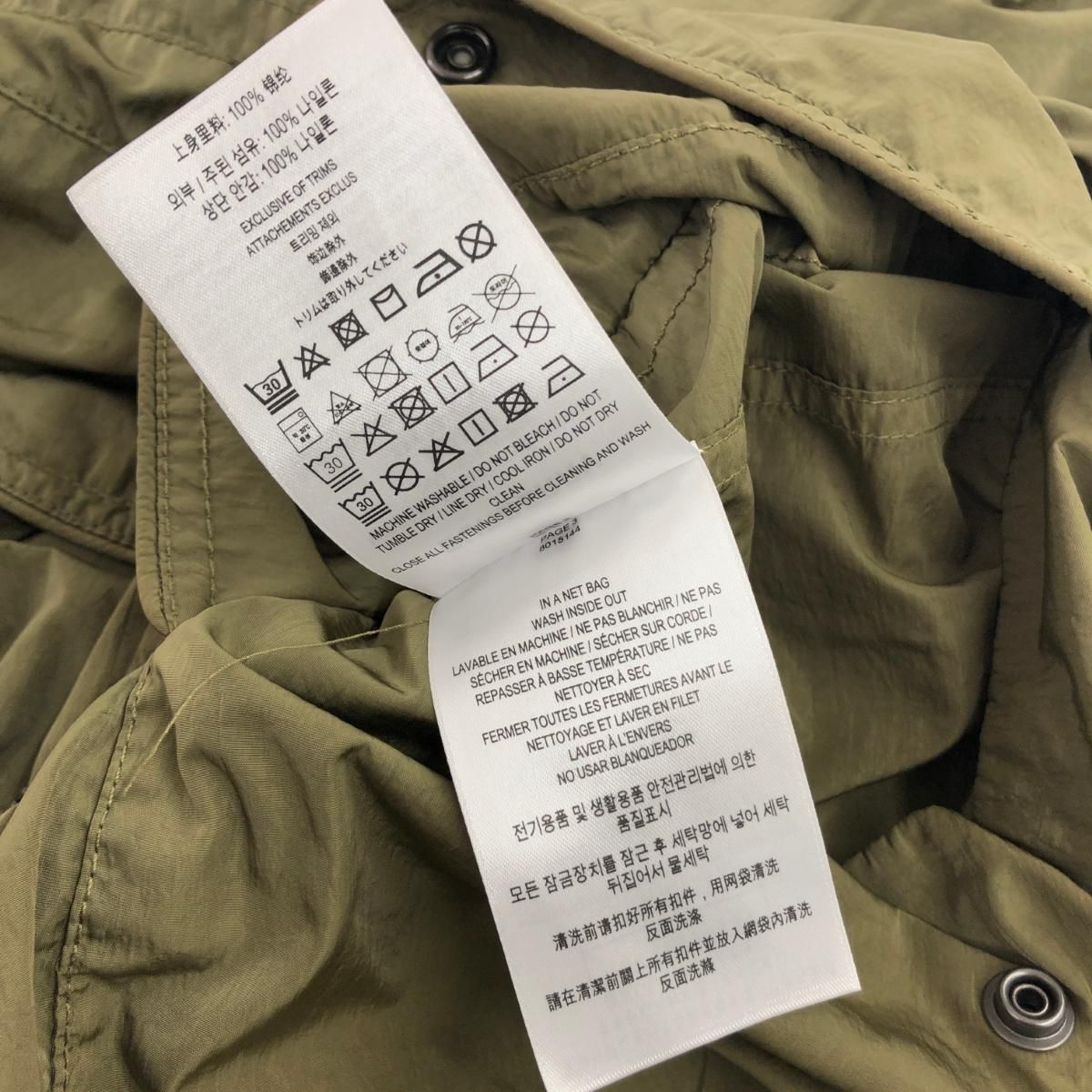 良好 BURBERRY LONDON バーバリーロンドン ナイロンミリタリー コート