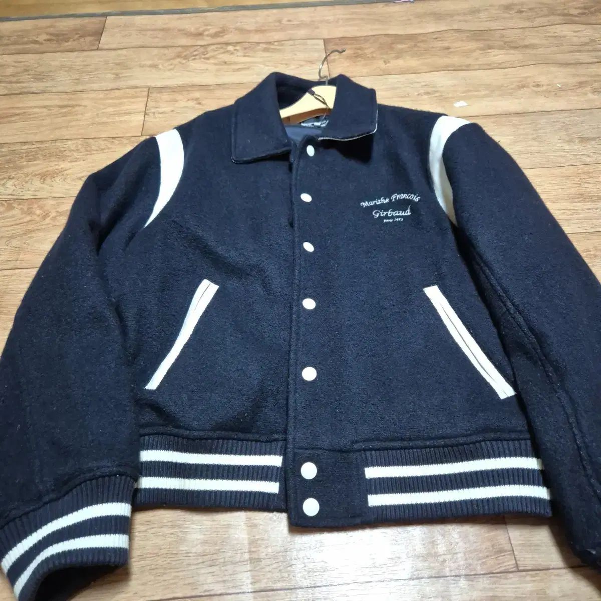 マリテフランソワジルボー スタジャン ネイビー M