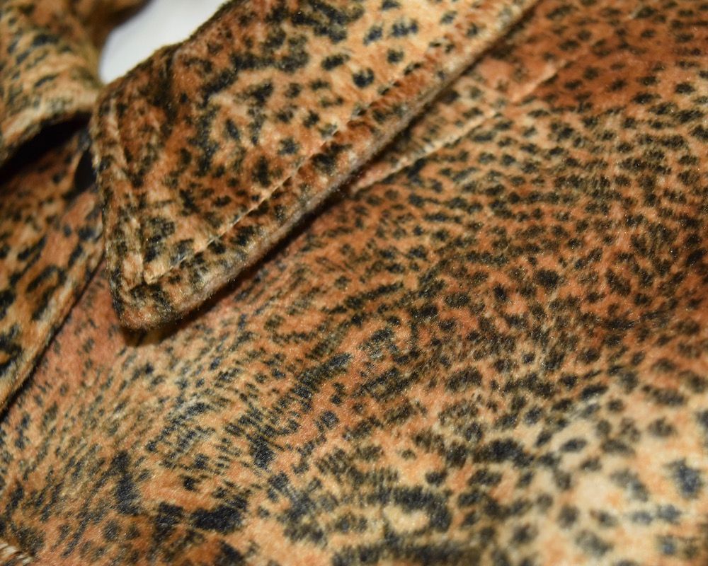 LEOPARD VELVET JACKET【BROWN】 LEOPARD VELVET JACKET【BROWN】｜WACKO MARIA｜MELTING POT