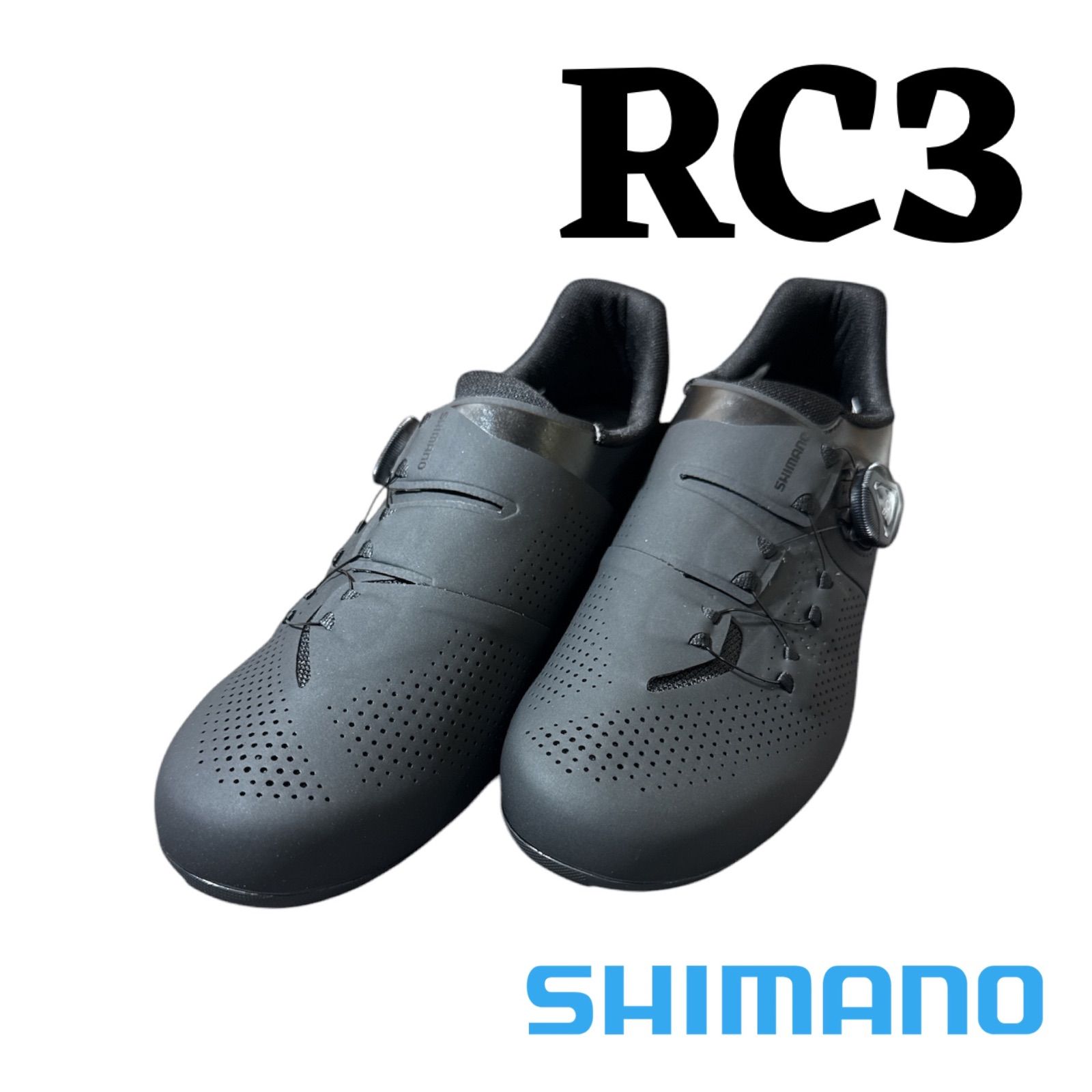 自転車 SHIMANO シマノ RC3 SH-RC302 ブラック ビンディングシューズ