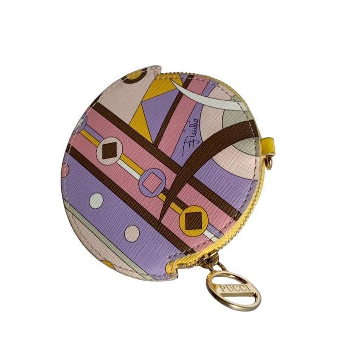 EMILIO PUCCI エミリオプッチ コインケース 小物入れ キーリング 