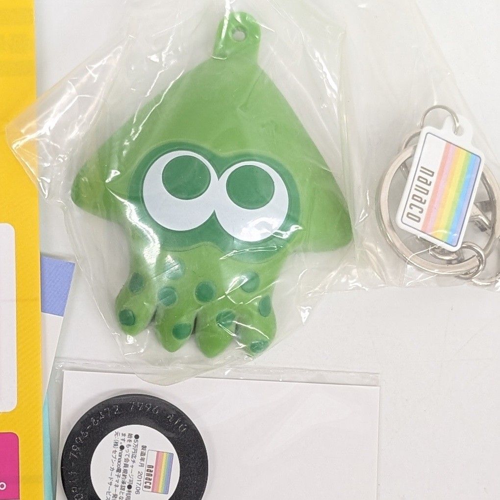 nanaco フィギュア スプラトゥーン2 ネオングリーン