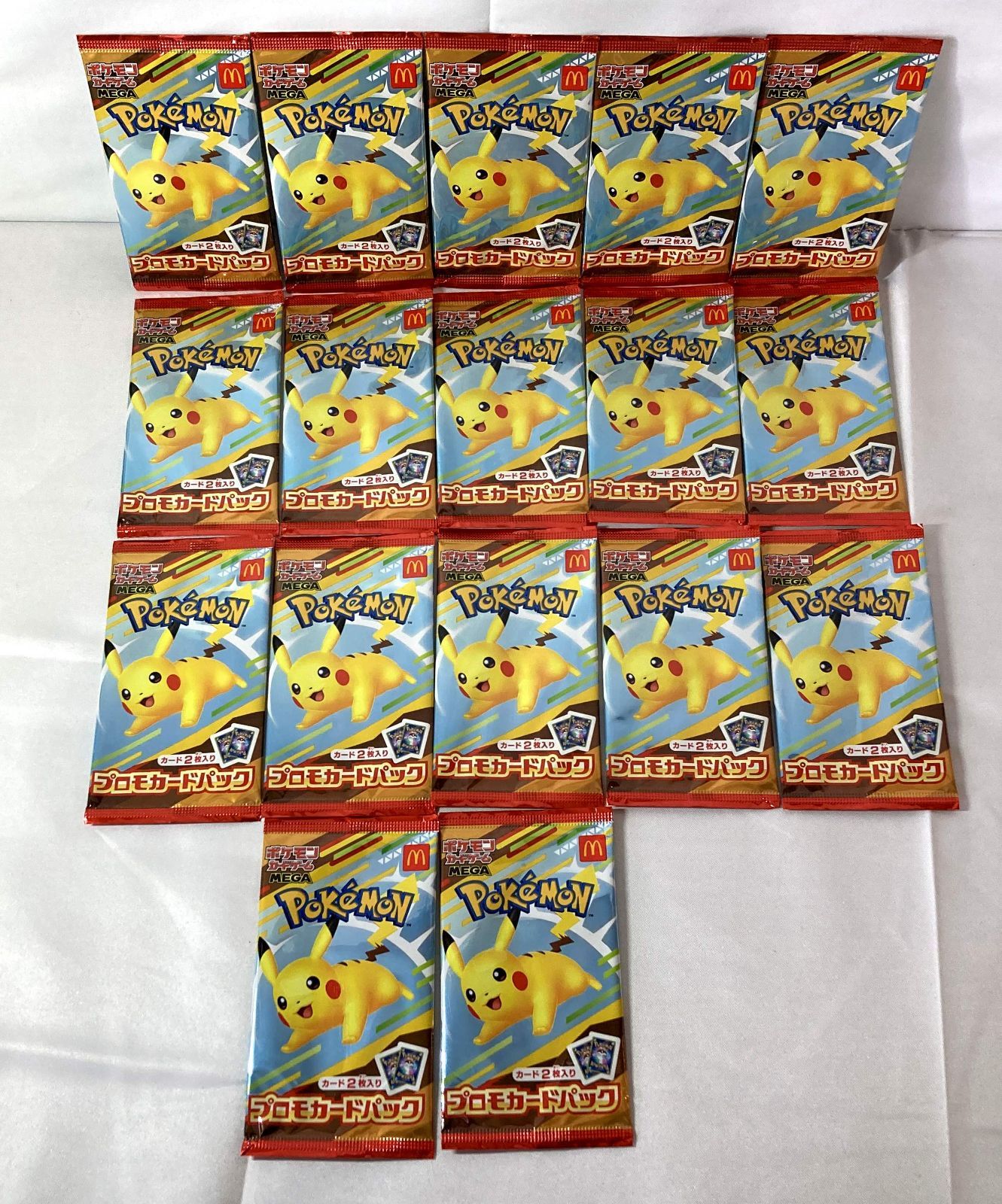 △M185-92 ポケモン カードゲーム プロモカードパック マクドナルド 17パック