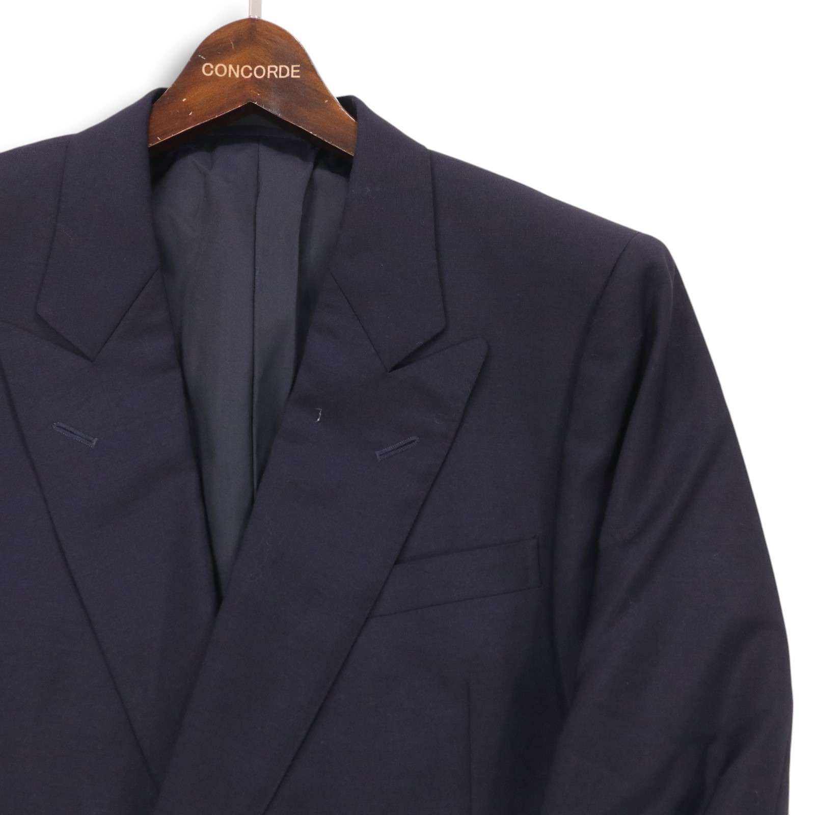 90s☆ BURBERRYS ヴィンテージ バーバリー 刻印 銀ボタン☆ ダブル