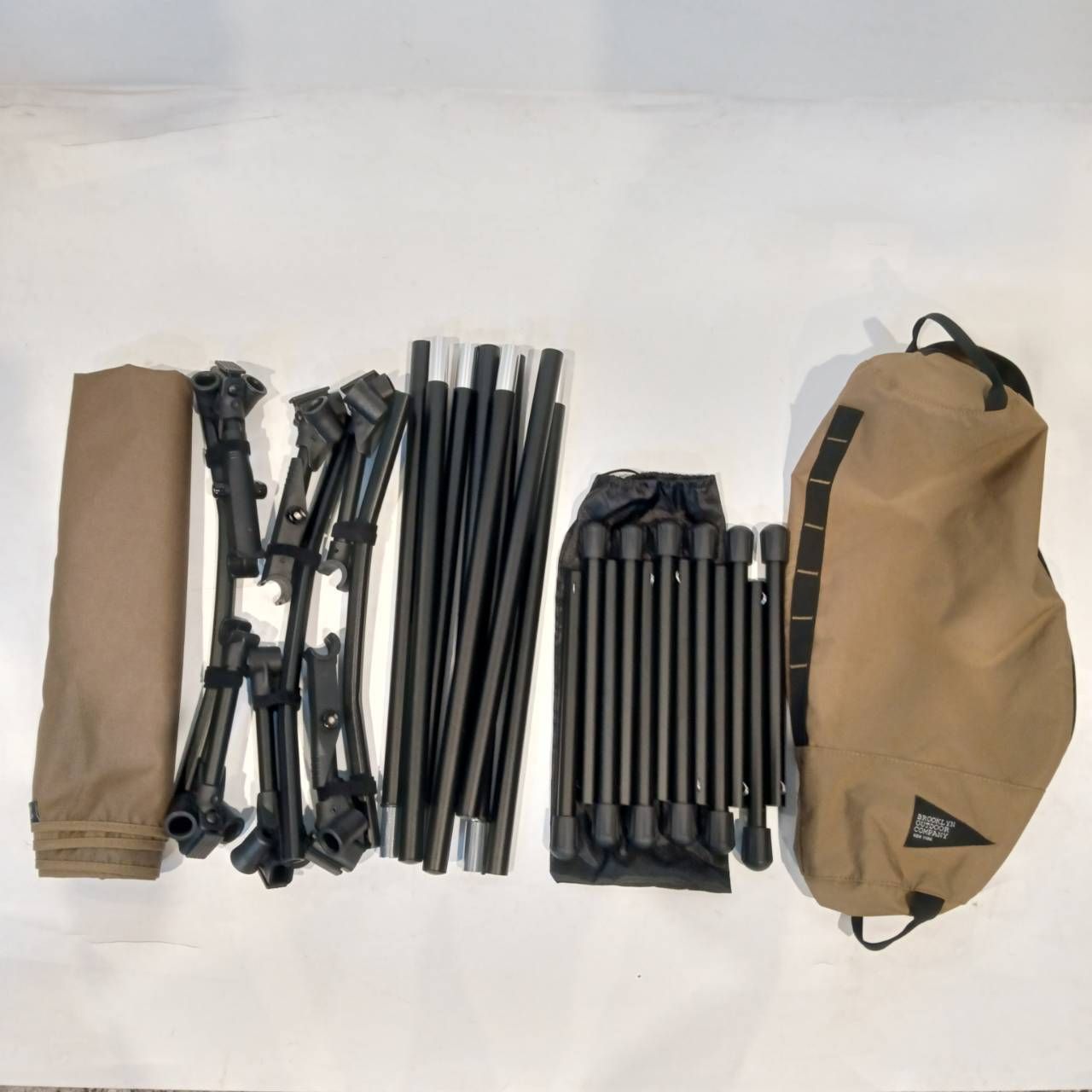 ブルックリンアウトドアカンパニー 2wayフォールディングコット コヨーテ 旧モデル HRDEVELOPMENT_JP