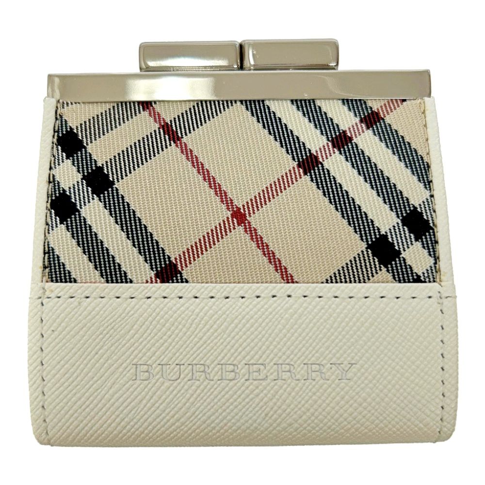 BURBERRY バーバリー レザー コインケース ノバチェック - 小物