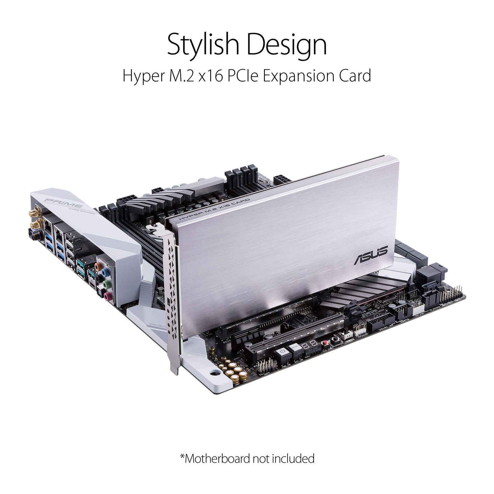  ASUS 最大4台 PCIE 4.0 M.2ドライブ を サポート する 拡張カード HYPER M.2 X 16 GEN 4 Card その他 フェイスケア
