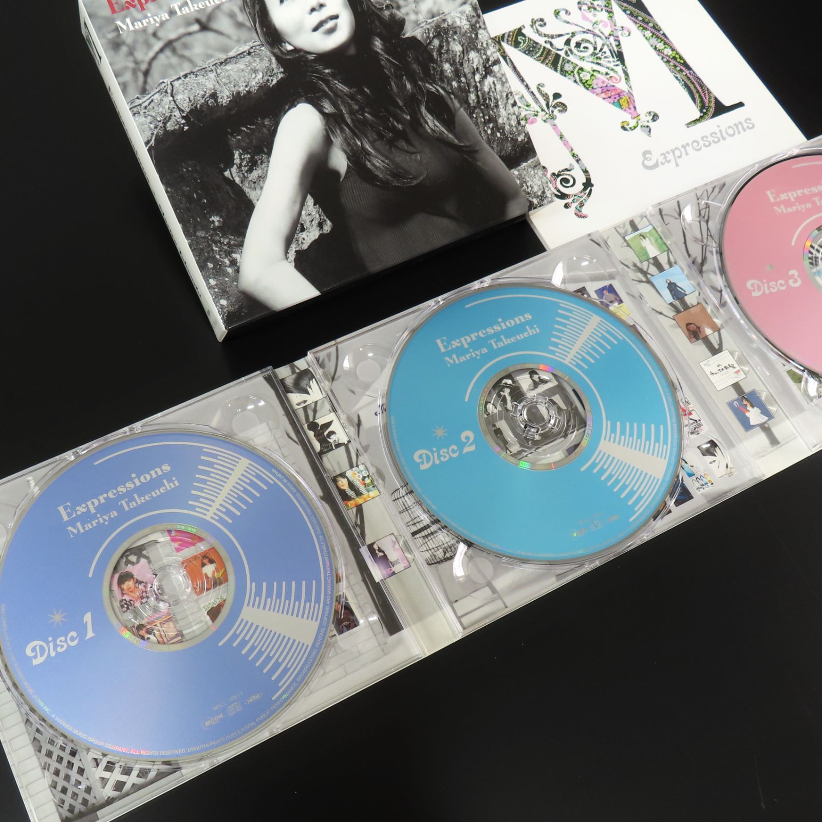 中古/美品】竹内まりや 初回限定版 Expressions（4枚組）CD