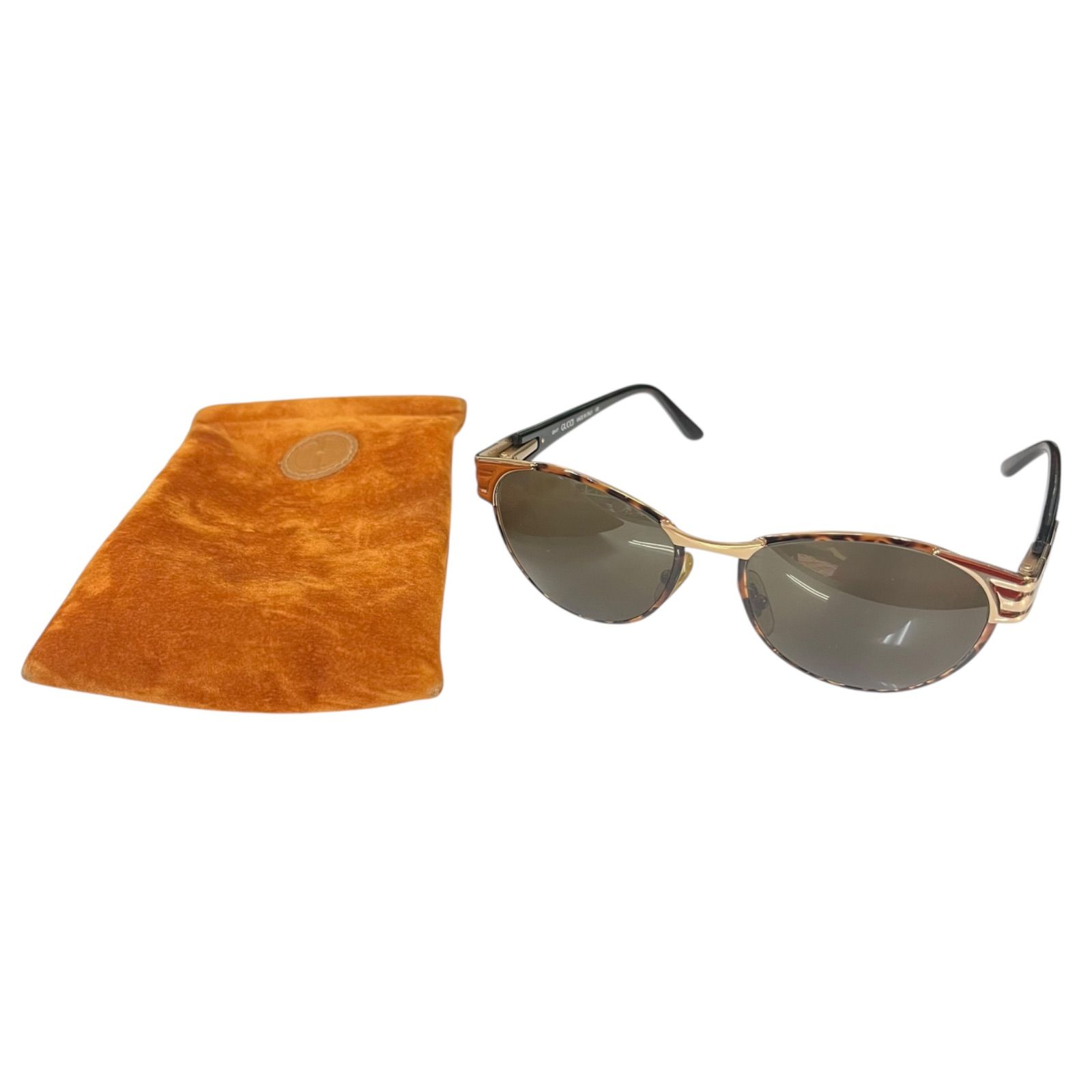 管32356】GUCCI グッチ フルリム サングラス GG 2360/S ゴールド