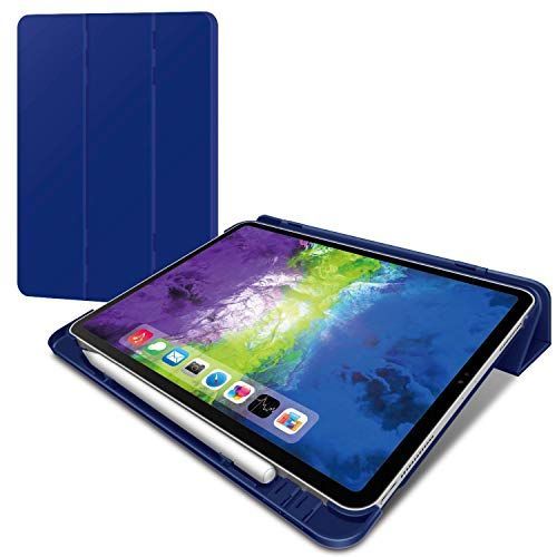 エレコム iPad Pro 11インチ 2020年モデル/ハードフラップケース/スリープ対応/ネイビー TB-A20PMPVFNV
