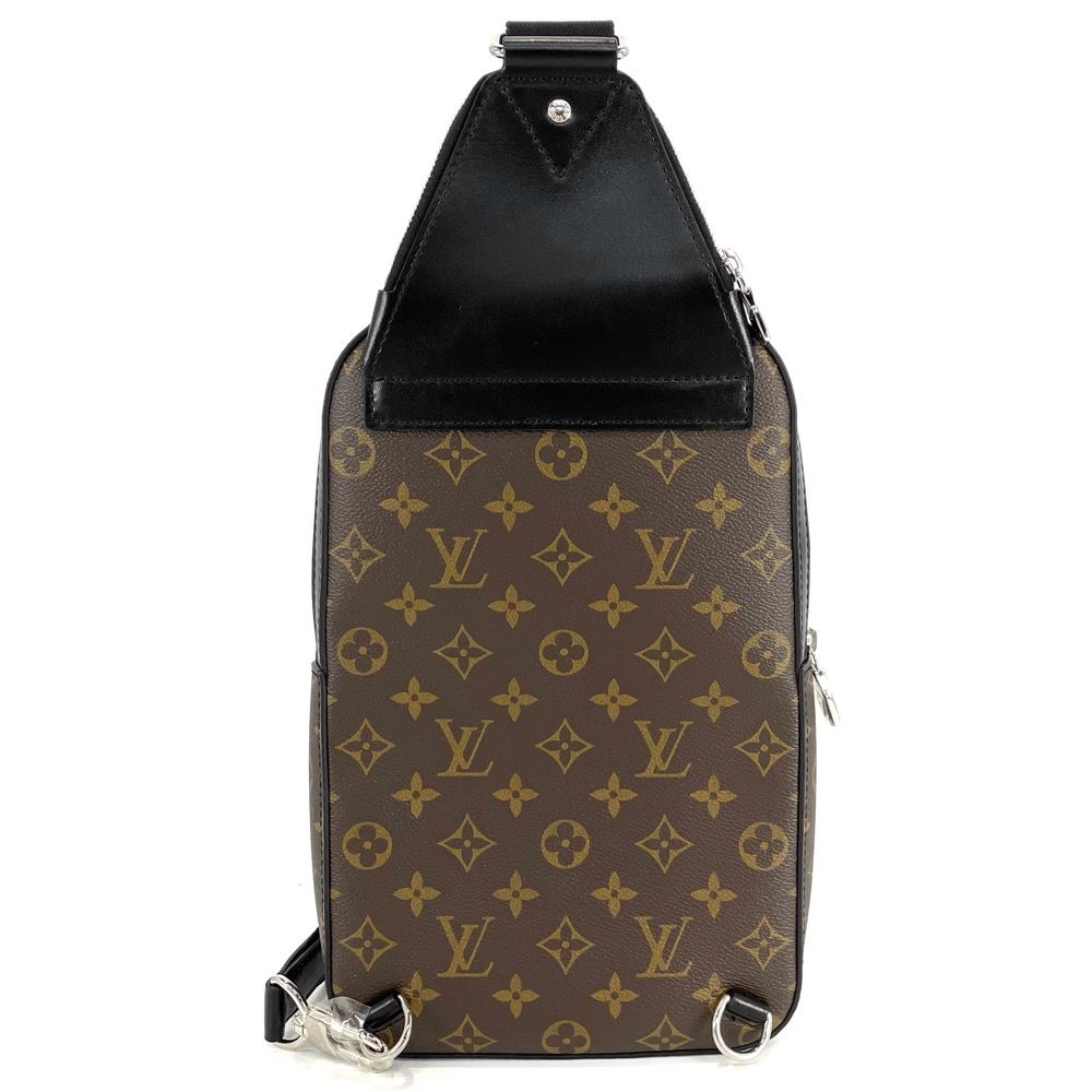 LOUIS VUITTON ルイヴィトン モノグラム マカサー アヴェニュー スリングバッグ ボディバッグ M46327 ブラウン/ブラック by