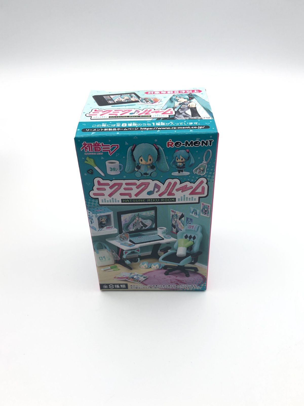 【新品未開封】初音ミク/リーメント　ミクミク♪ルーム  全8種 大人買いBOX