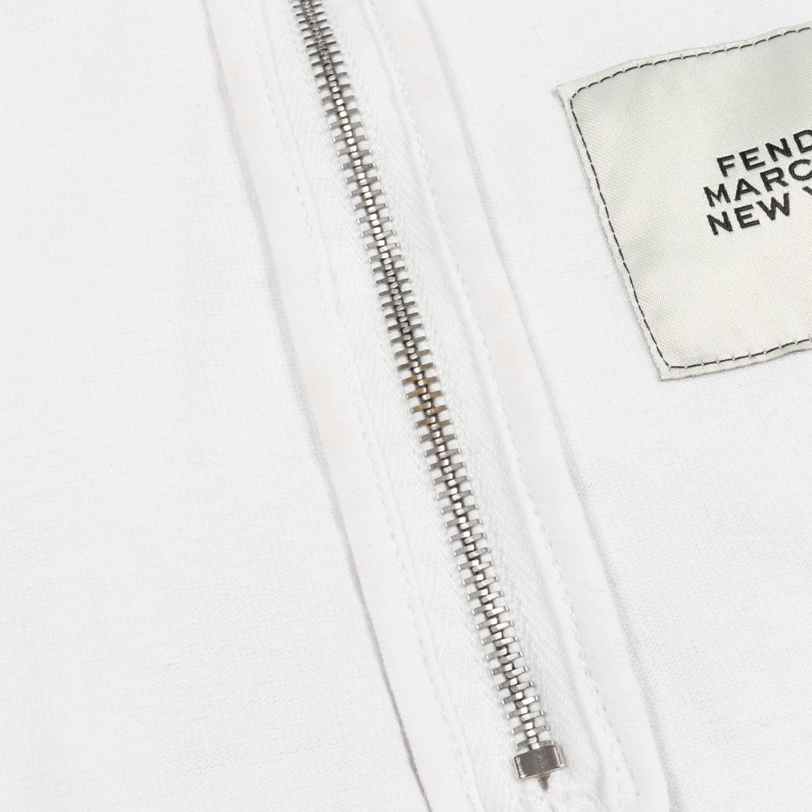 圧倒的な商品数を誇る本店!  フェンディ FENDI カットソー FENDI × MARC JACOBS FS7950 AXBH コットン Tシャツ レディース Used B 再販品