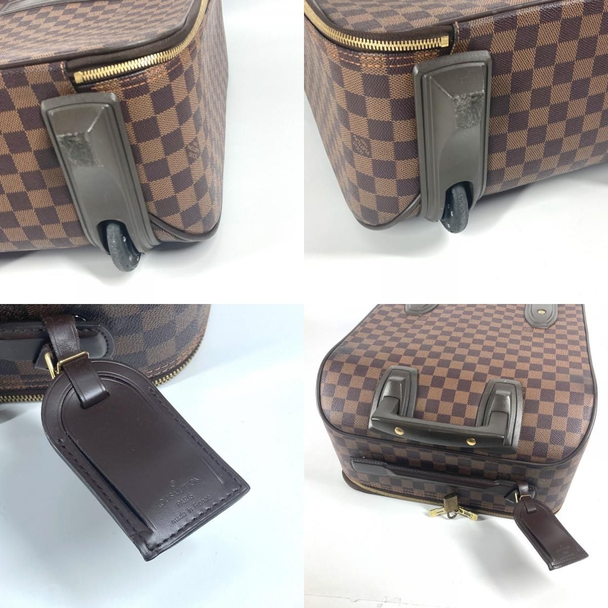 超極美品 ルイヴィトン ペガス45 N23293 ダミエ エベヌ キャリーバッグ ルイヴィトン/キャリーバッグ/ペガス45/エベヌ/□外側生地