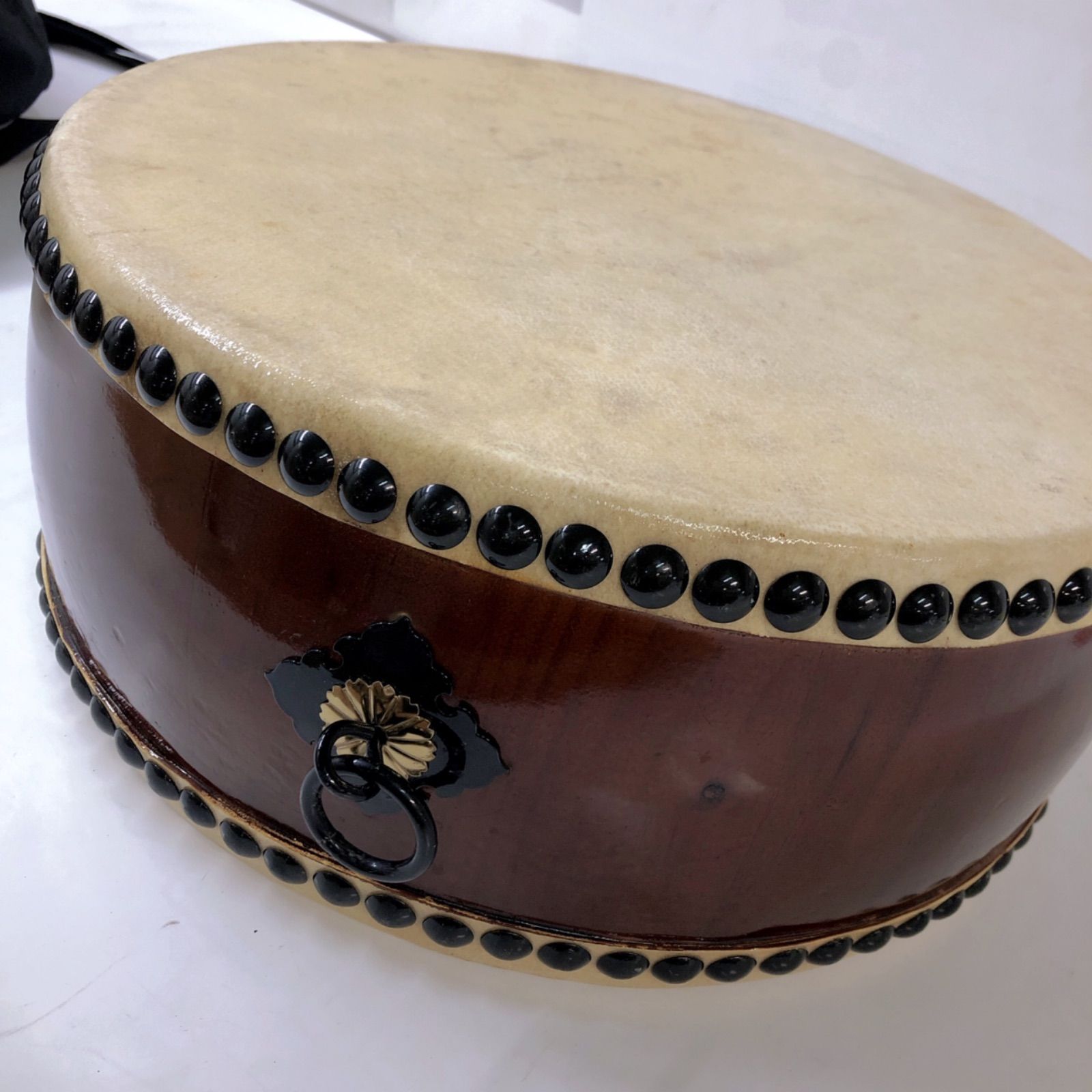 優美 平太鼓 和太鼓 1尺2寸 ばち・バッグ付き