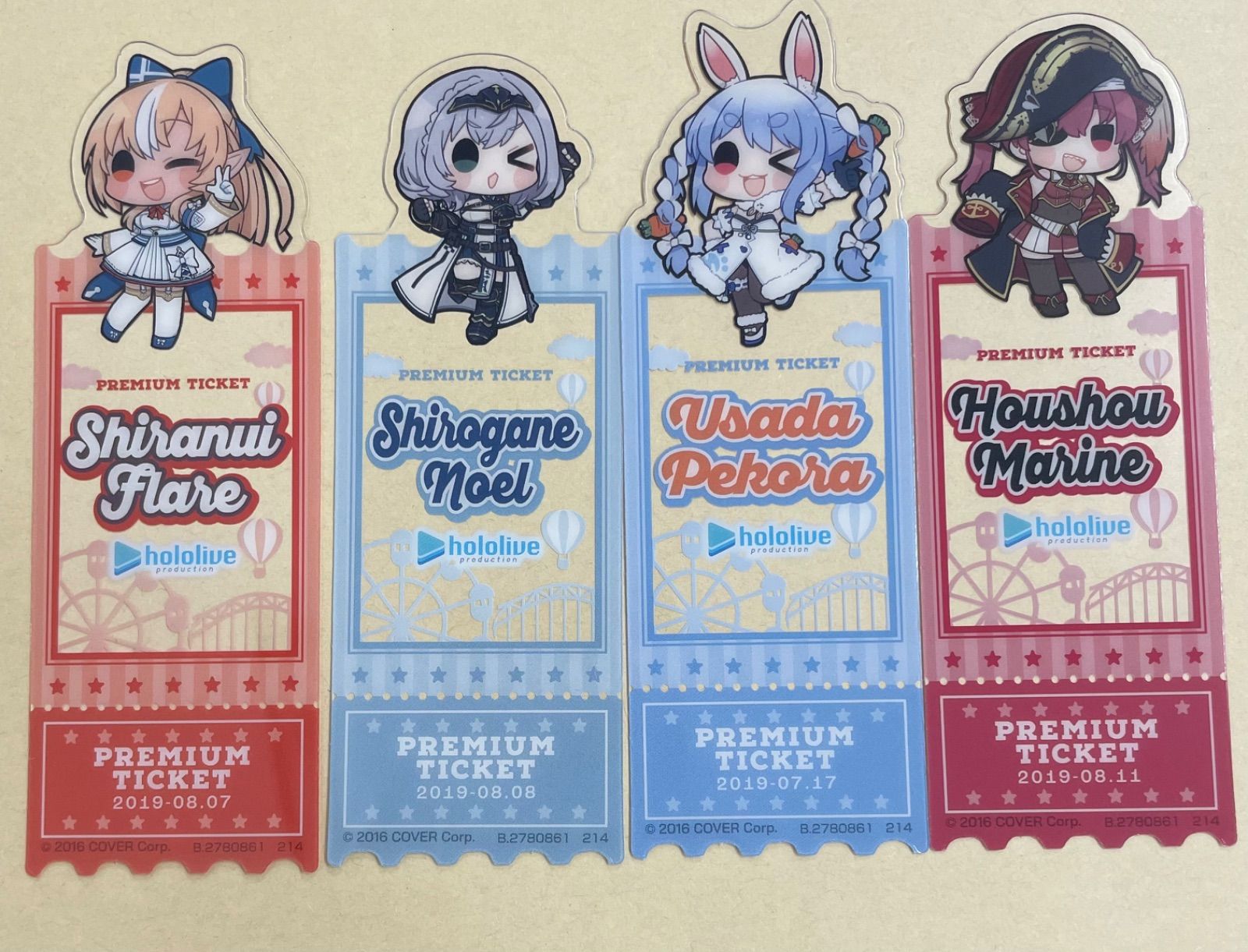 ホロライブ3期生 ホロライブブックマークコレクション - メルカリ