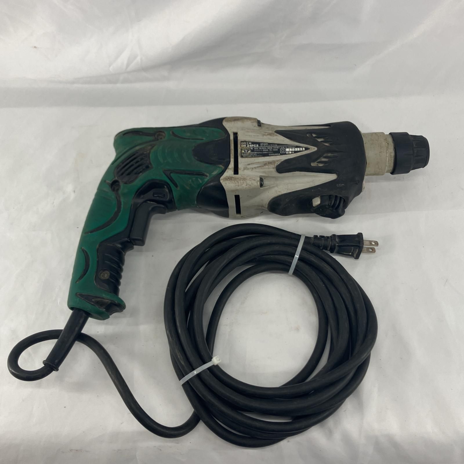HITACHI 日立 ハンマドリル DH24PC3 グリーン ☆比較的綺麗です