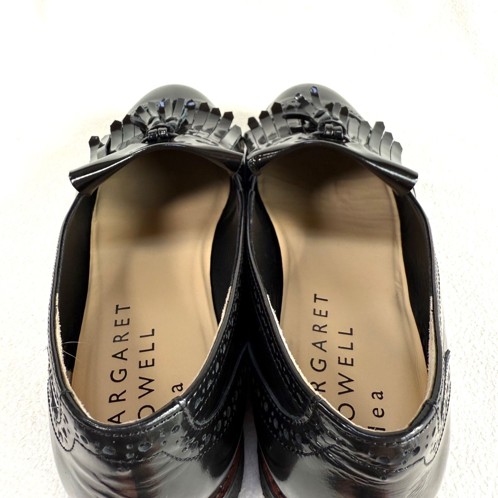 極美品✨マーガレットハウエルアイデア ウィングチップ タッセル