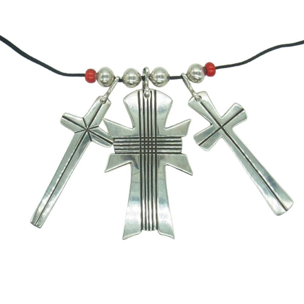 シッピークレイジーホース ネックレス トリプルクロス Cippy Crazy