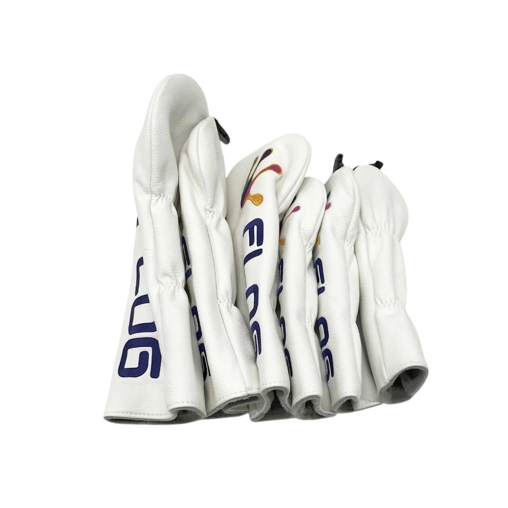 FLOG GOLF CLUB フロッグゴルフクラブ ヘッドカバー 6点セット FLOG GOLF CLUB フロッグゴルフクラブ ヘッドカバー 6点セット