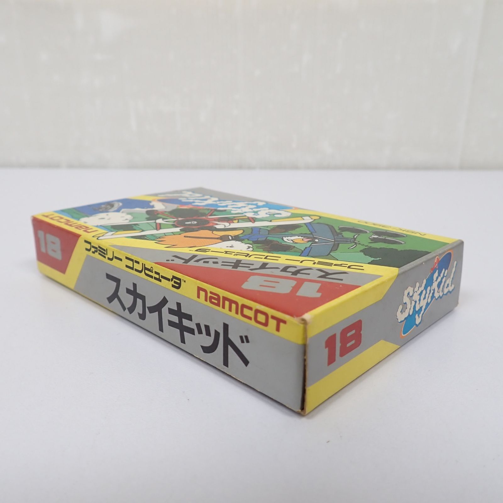 ファミコン　ナムコ　ソフトのみ18本　箱説明書付き2本　送料込み FC スカイキッド 箱 説明書 ハガキ付き ナムコ ファミコン